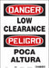 Safety Sign 14 in x 10 in Vinyl