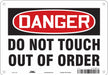 Safety Sign 7 in x 10 in Aluminum