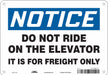 Safety Sign 7 in x 10 in Polyethylene