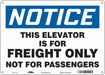 Safety Sign 10 in x 14 in Polyethylene