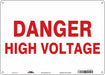 Safety Sign 10 inx14 in Aluminum