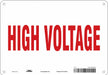 Safety Sign 7 in x 10 in Polyethylene
