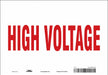 Safety Sign 7 inx10 in Vinyl