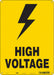Safety Sign 14 in x 10 in Aluminum