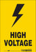 Safety Sign 10 inx7 in Vinyl