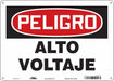 Safety Sign 10 in x 14 in Polyethylene
