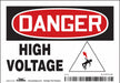 Safety Sign 3 1/2 inx5 in Vinyl