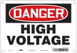 J6931 Safety Sign 7 inx10 in Polyethylene