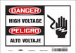 Safety Sign 7 inx10 in Vinyl