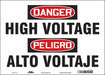 Safety Sign 10 in x 14 in Vinyl