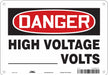 Safety Sign 7 in x 10 in Aluminum