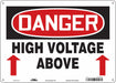 Safety Sign 10 inx14 in Aluminum