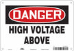 Safety Sign 7 in x 10 in Aluminum