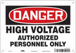 Safety Sign 7 in x 10 in Aluminum