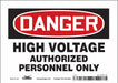 Safety Sign 5 inx7 in Vinyl