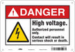 Safety Sign 7 in x 10 in Aluminum