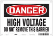 Safety Sign 7 in x 10 in Aluminum