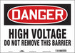 Safety Sign 10 in x 14 in Vinyl