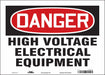 Safety Sign 10 inx14 in Vinyl