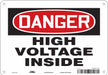 Safety Sign 7 in x 10 in Polyethylene