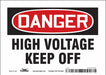 Safety Sign 5 inx7 in Vinyl