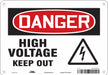 Safety Sign 7 in x 10 in Aluminum