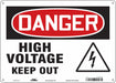 Safety Sign 10 inx14 in Aluminum