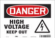 Safety Sign 7 inx10 in Vinyl