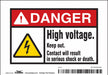 Safety Sign 3 1/2 inx5 in Vinyl