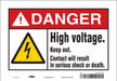 Safety Sign 7 in x 10 in Vinyl