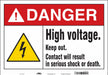 Safety Sign 14 inx20 in Vinyl