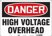 Safety Sign 14 inx20 in Polyethylene