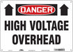 Safety Sign 10 inx14 in Aluminum