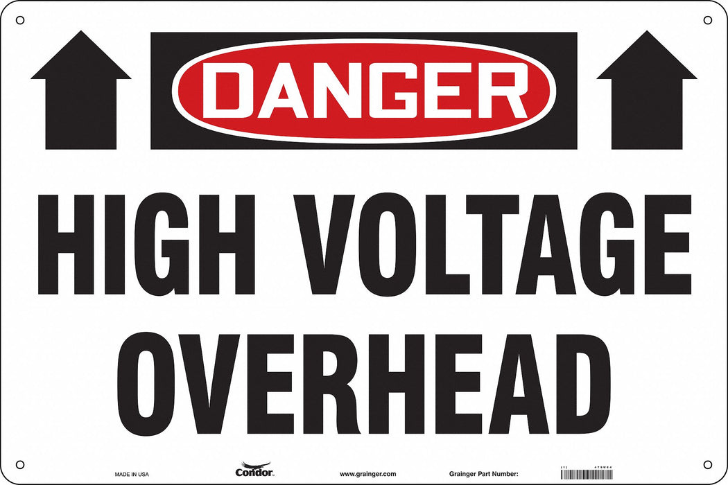 Safety Sign 24 in x 36 in Aluminum