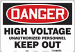 Safety Sign 14 inx20 in Polyethylene