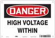 Safety Sign 7 in x 10 in Aluminum