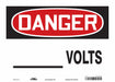 Safety Sign 10 in x 14 in Vinyl