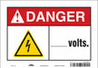 Safety Sign 7 inx10 in Vinyl