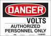Safety Sign 10 in x 14 in Vinyl