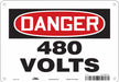 Safety Sign 7 in x 10 in Aluminum