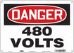 Safety Sign 10 in x 14 in Polyethylene
