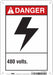 Safety Sign 10 inx7 in Polyethylene
