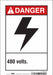 Safety Sign 10 inx7 in Vinyl