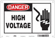 Safety Sign 7 in x 10 in Aluminum