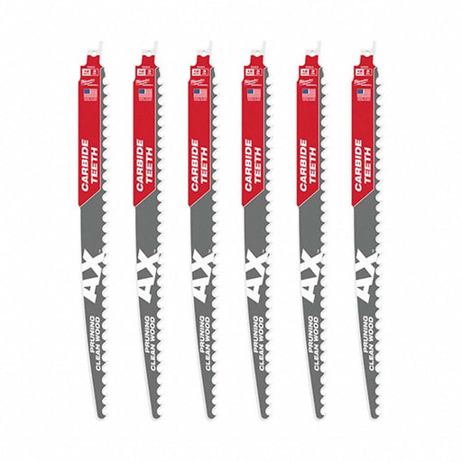 (2) 12 3TPI w/Carbide SAWZALL Blade 3PK