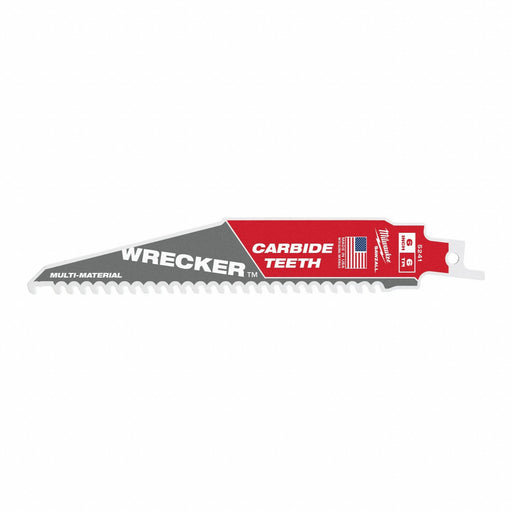 ReciproSawBlade L 6 TPI 6 PK3 Tapered