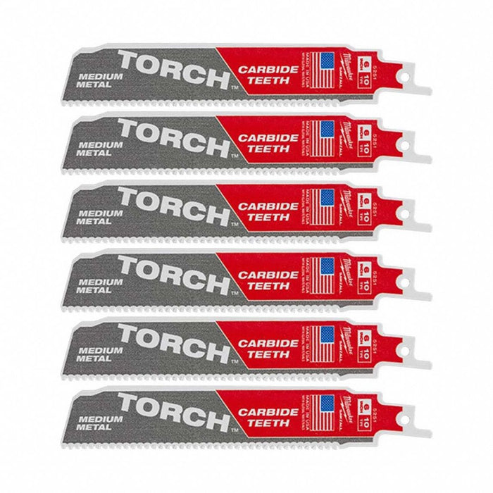 (2) 6 10TPI w/ Carbide SAWZALL Blde 3PK
