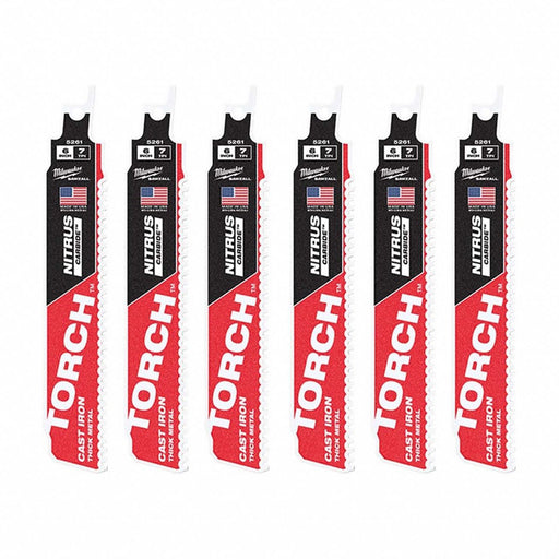 TPI8 (2) 6 w/NITRUS CARBIDE SAWZALL 3PK