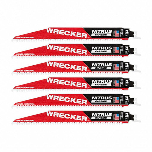 (2) 9 w/ NITRUS CARBIDE SAWZALL 3PK