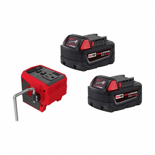 M18 XC5.0 Battery 2PK + M18 TOP-OFF